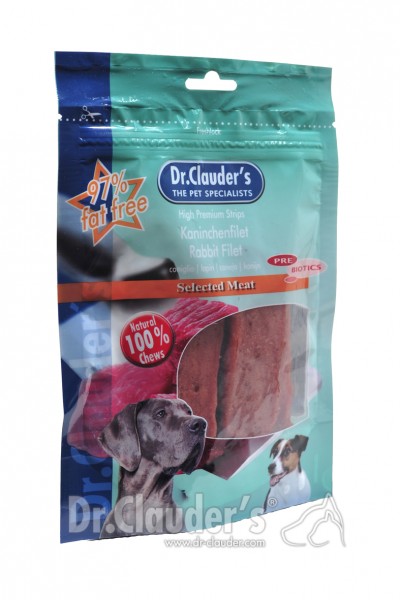 Dr. Clauders Snack Strips Kaninchenfilet 80g