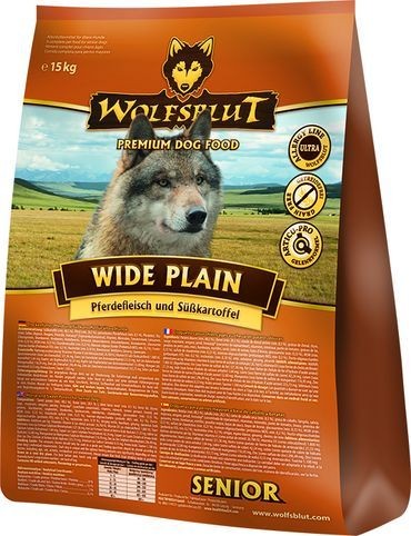 Wolfsblut Wide Plain Senior Pferdefleisch & Süßkartoffel 15kg