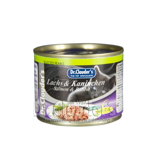 Dr. Clauders Selected Pearls Lachs & Kaninchen 200g