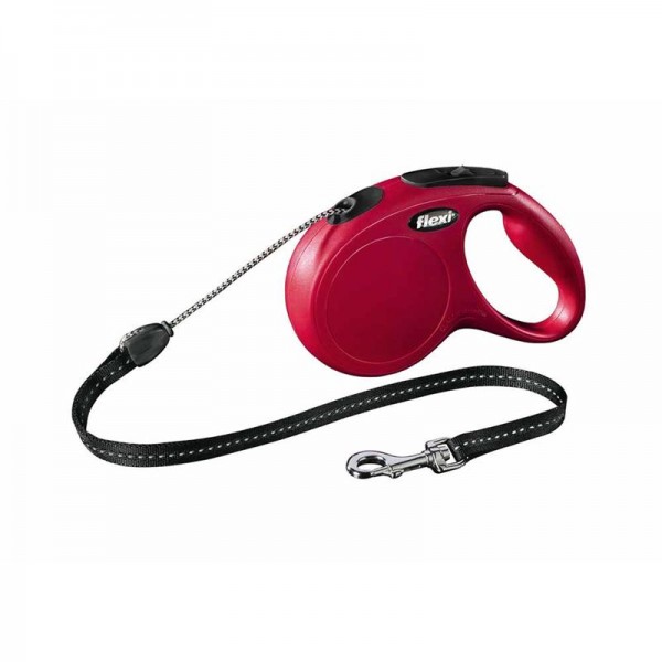 Flexi New Classic, S= 5 m, rot