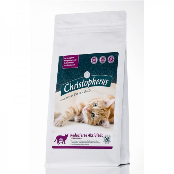 Christopherus reduzierte Aktivität Katze 1kg