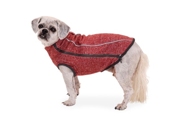 Ruffwear Hemp Hound Sweater Fired Brick