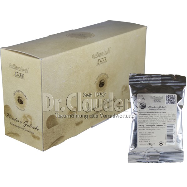 Dr. Clauders BARF Gemüse-Smoothy Bänder & Gelenke 14x60g