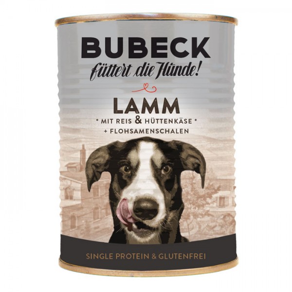 Bubeck Lamm mit Reis und Hüttenkäse 400g