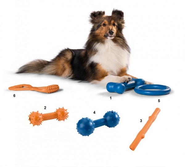 HUNTER Smart Hundespielzeug Vollgummispielzeug