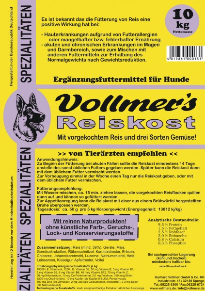 Vollmers Reiskost