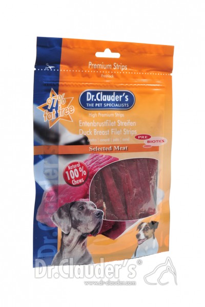 Dr. Clauders Snack Strips Entenbrustfiletstreifen 80g