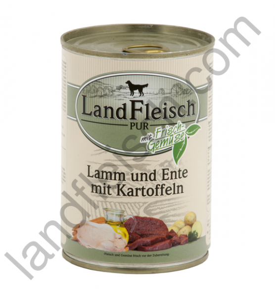 LandFleisch Pur Lamm & Ente & Kartoffeln