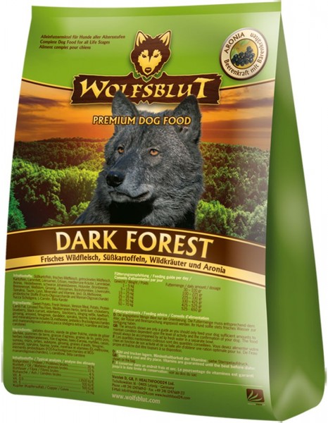 Wolfsblut Dark Forest Wild & Süßkartoffel 15kg