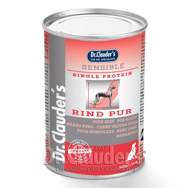 Dr. Clauders Sensible Rind pur 6x400g