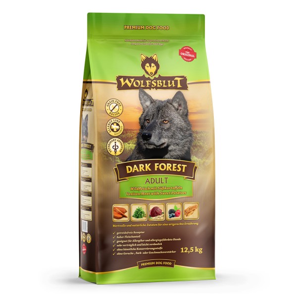 Wolfsblut Dark Forest Wild & Süßkartoffel 12,5kg