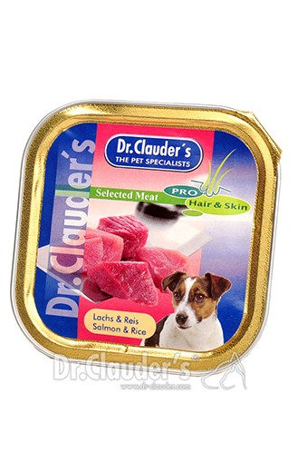 Dr. Clauders Selected Meat Lachs & Reis 100g