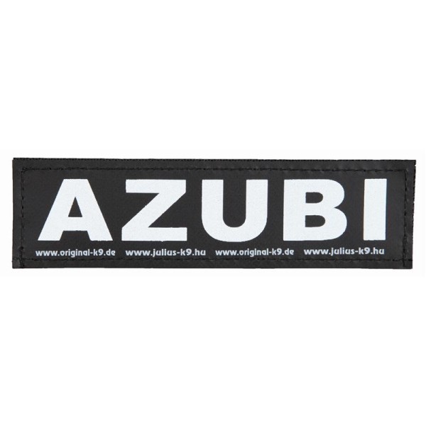 2 Julius-K9 Klettsticker AZUBI