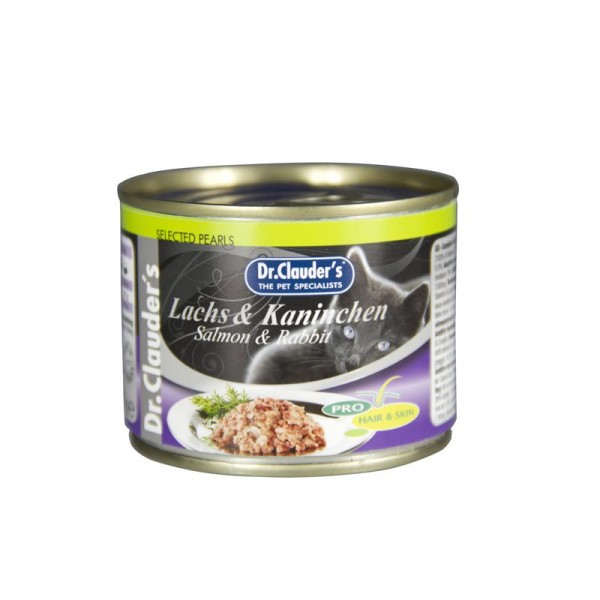 Dr. Clauders Selected Pearls Lachs & Kaninchen 200g