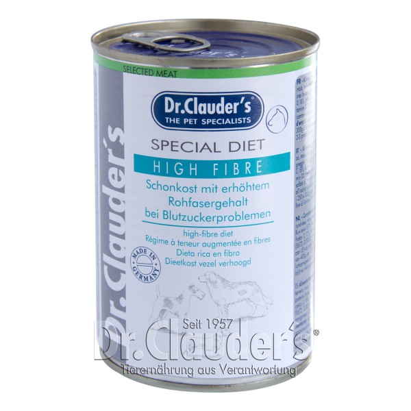 Dr. Clauders Special Diet High Fibre 6x400g