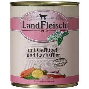 LandFleisch Pur Geflügel & Lachsfilet