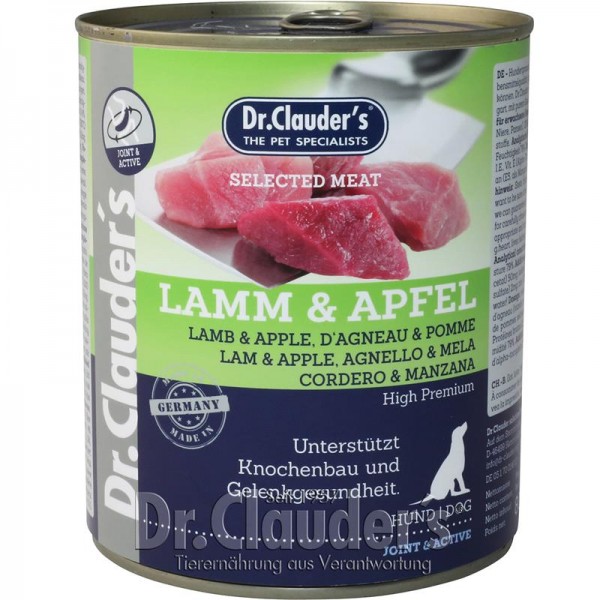 Dr. Clauders Dose Selected Meat Lamm & Apfel NEUE REZEPTUR