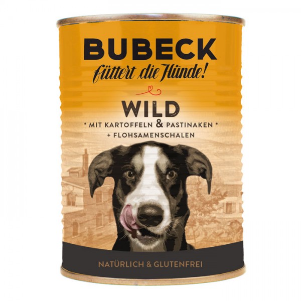 Bubeck Wild mit Kartoffeln und Pastinaken 6x400g