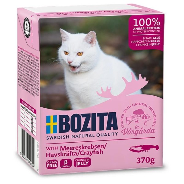 Bozita Häppchen in Gelee mit Meereskrebsen 370g