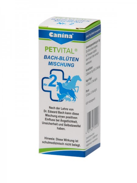 Canina Pharma Bachblüten Nr.2 Angst 10g