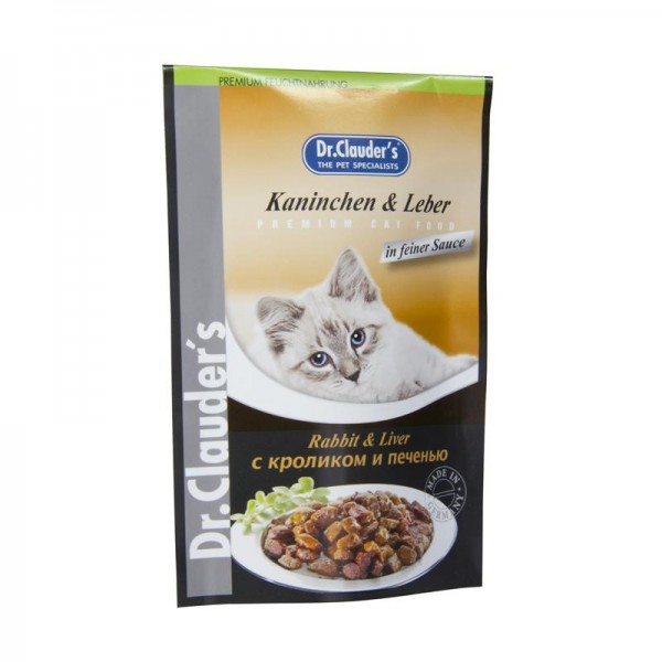 Dr. Clauders Standbeutel Lachs & Forelle in Gelee 100g