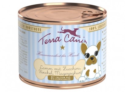 Terra Canis Welpen Menü Lamm mit Zucchini 400g