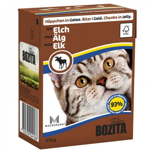 Bozita Häppchen in Gelee mit Elch 370g