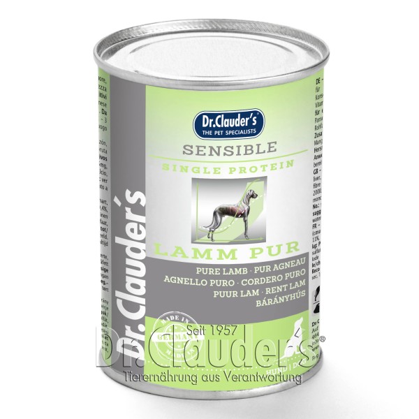 Dr. Clauders Sensible Lamm pur 400g