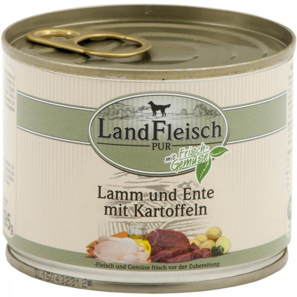 LandFleisch Pur Ente & Reis mit Frisch-Gemüse