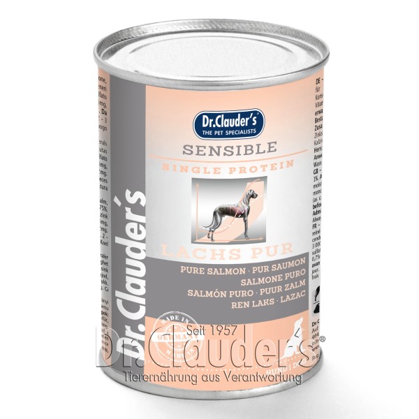 Dr. Clauders Sensible Lachs pur 6x375g